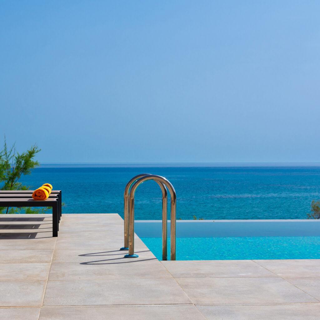 Ferienhaus mykonos kreta korfu santorini Luxusvilla mieten griechenland privater pool meerblick sandstrand finest greek villas
