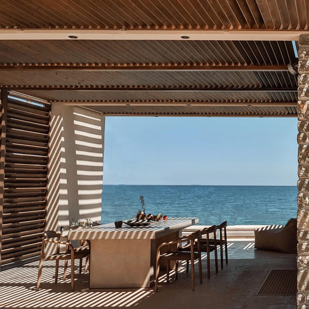 Ferienhaus mykonos kreta korfu santorini Luxusvilla mieten griechenland privater pool meerblick sandstrand finest greek villas