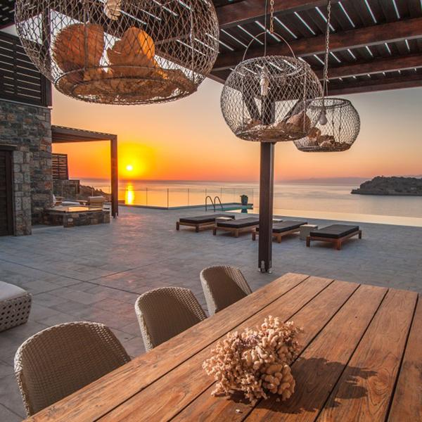 Ferienhaus kreta Luxusvilla mieten griechenland privater pool meerblick sandstrand finest greek villas
